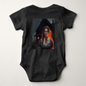 Haunting house ベビーボディスーツ (裏面)