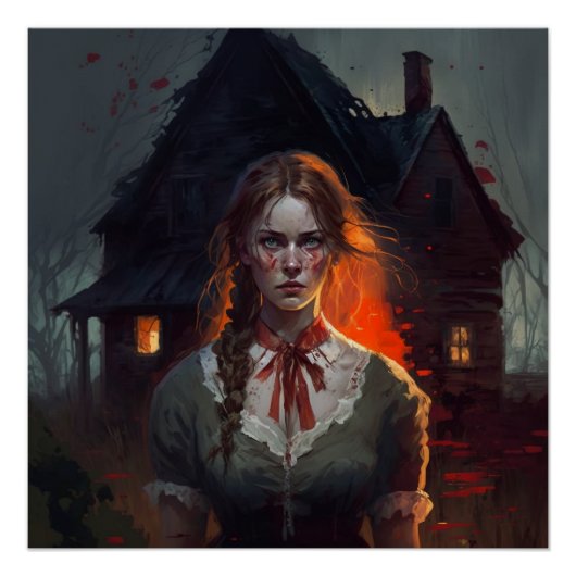 Haunting house ポスター (正面)