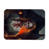 Haunting house マグネット (横)