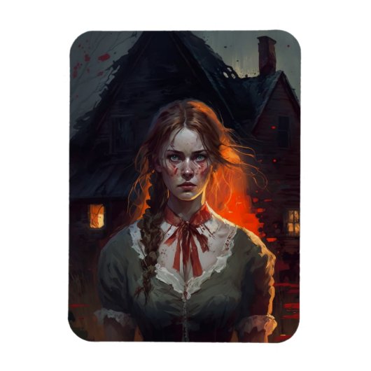 Haunting house マグネット (縦)