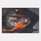 Haunting house ラッピングペーパーシート (正面)