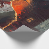 Haunting house ラッピングペーパー (角)