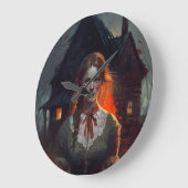 Haunting house ラージ壁時計 (傾斜)