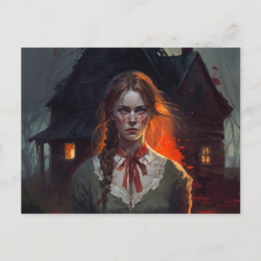 Haunting house 案内ポストカード (正面)