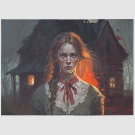 Haunting house 薄葉紙 (正面)