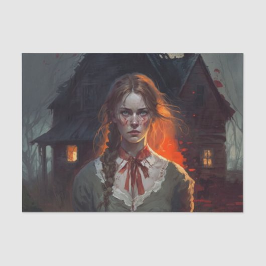 Haunting house 薄葉紙 (正面)