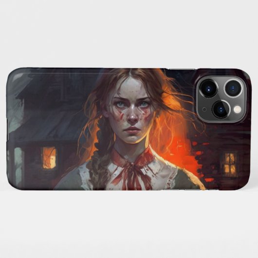 Haunting house iPhoneケース (裏面横)