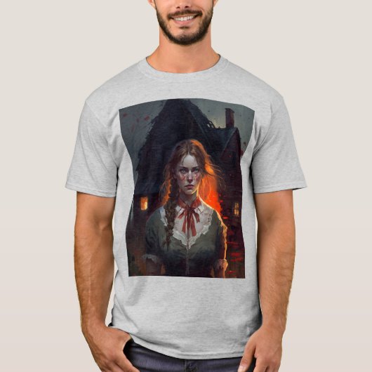 Haunting house tシャツ (正面)
