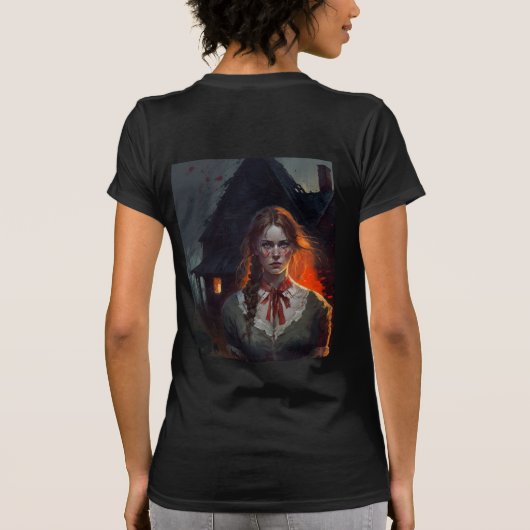 Haunting house tシャツ (裏面)