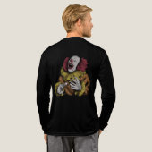 Haunting Vibes Halloween Men’s T-Shirt トライブレンドTシャツ (背面全体)