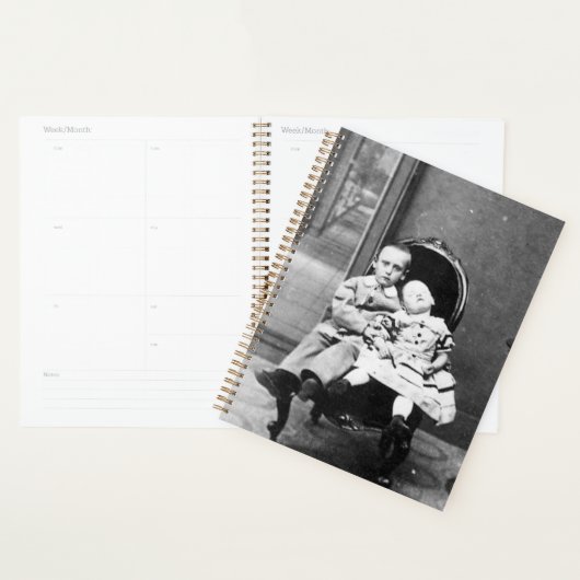 Haunting Vintage Sibling Portrait  プランナー手帳 (ディスプレー)