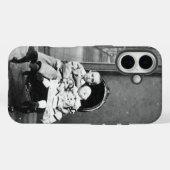 Haunting Vintage Sibling Portrait  Case-Mate iPhoneケース (裏面 (横))