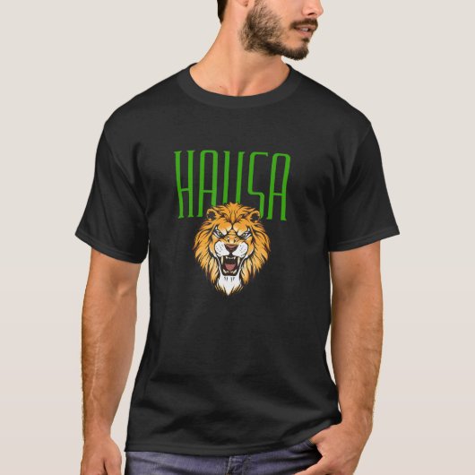 Hausa Nigeria Ancestry Initiation Nigerian Flag Tシャツ (正面)