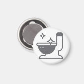 Hausarbeit Toilette Reinigen マグネット (正面/裏面)
