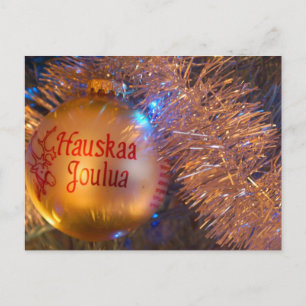 Hauskaa Joulua "メリークリスマス" シーズンポストカード