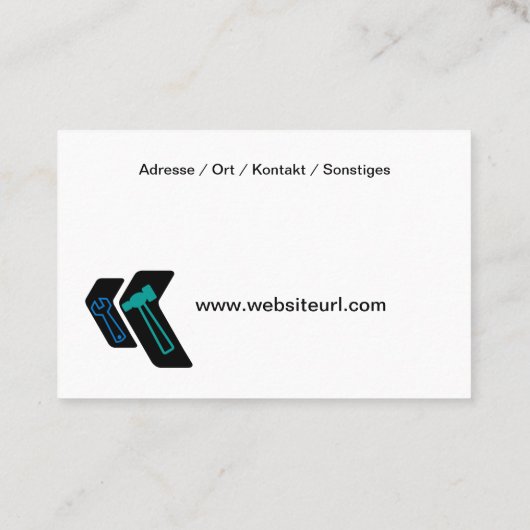 Hausmeister Dienste 名刺 (裏面)