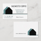 Hausmeisterservice 名刺 (正面/裏面)