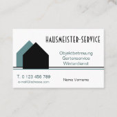 Hausmeisterservice 名刺 (正面)