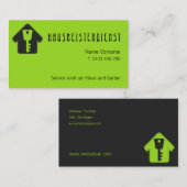 hausmeisterservice 名刺 (正面/裏面)