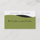 Haustier Pflege 名刺 (裏面)