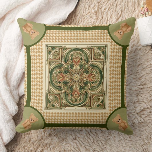 Haut Houndstooth, クッション (ブランケット)