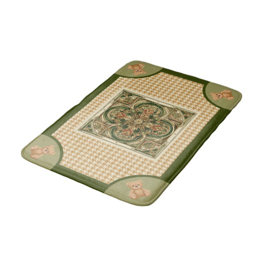 Haut Houndstooth, バスマット (アングル)