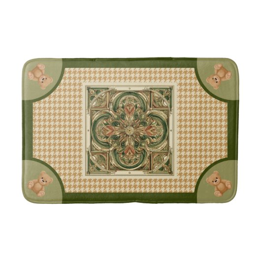 Haut Houndstooth, バスマット (正面)