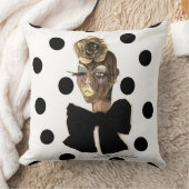 Hauteの水玉模様の枕 クッション (ブランケット)