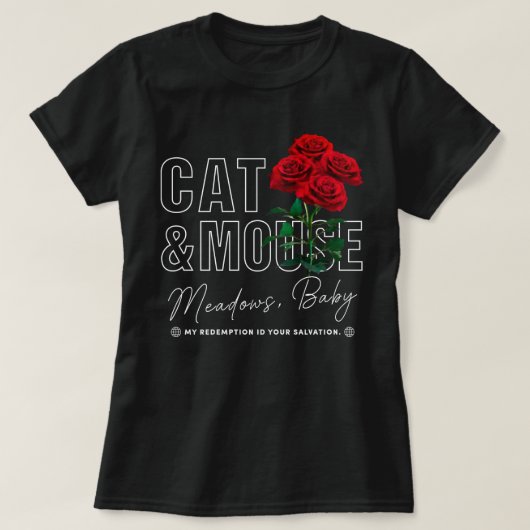Hauting Adeline Cat & Mouseファンタジー・リーダー Tシャツ (デザイン正面)