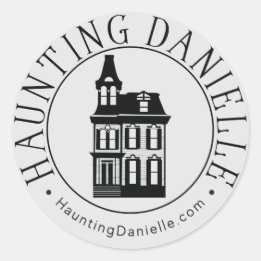 Hauting Danielleステッカー ラウンドシール