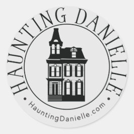 Hauting Danielleステッカー ラウンドシール