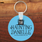 Hauting Danielle Keychain – 青 キーホルダー (正面)