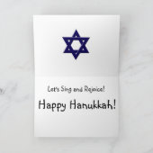 Hava NagilaのDachsundsの挨拶状 シーズンカード (内部)