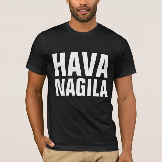 HAVA NAGILA Tシャツ (正面)