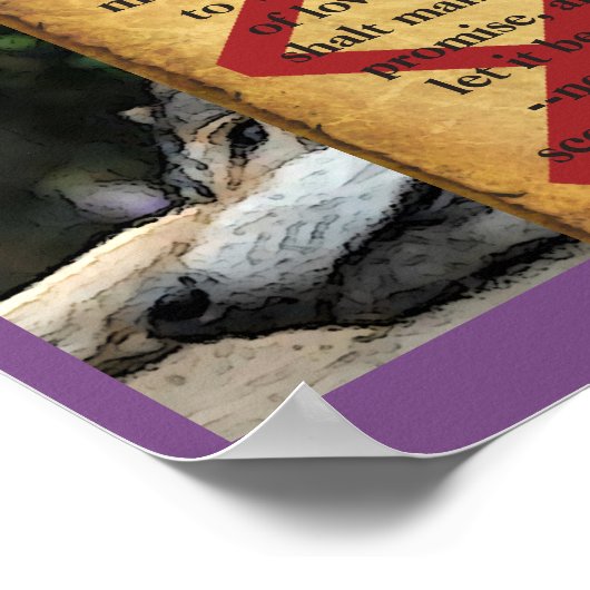 Havamalの忠実度 ポスター (角)