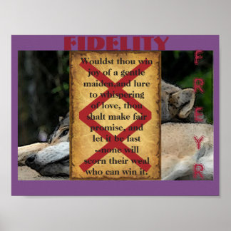 Havamalの忠実度 ポスター