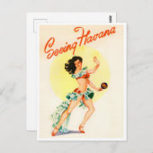 Havanaヴィンテージ旅行はがきを見る ポストカード (正面/裏面)