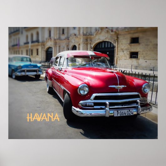 HAVANA CUBA ポスター (正面)