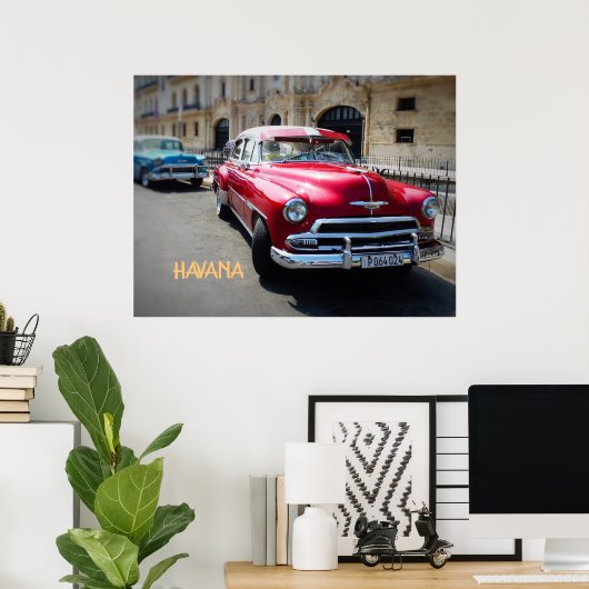 HAVANA CUBA ポスター (ホームオフィス)
