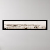 Havana Cuba Waterfront写真1920 ポスター (正面)