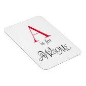 Havanderアルファベット文字Aフレキシブルマグネット マグネット (右側)