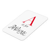 Havanderアルファベット文字Aフレキシブルマグネット マグネット (左側)