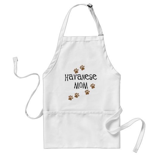 Havaneseのお母さん スタンダードエプロン (正面)