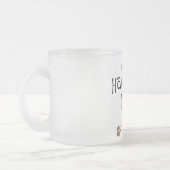 Havaneseのパパ フロストグラスマグカップ (左)