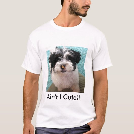 Havaneseの子犬 Tシャツ (正面)