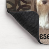 Havaneseの愛犬家のためのマウスパッド: Havanese日! マウスパッド (コーナー)