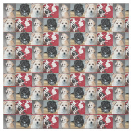 Havaneseの救助の子犬 ファブリック