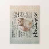 Havaneseの特性のジグソーパズル ジグソーパズル (縦)