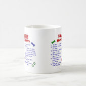 HAVANESEの特性の法律2 コーヒーマグカップ (中央)