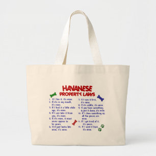 HAVANESEの特性の法律2 ラージトートバッグ